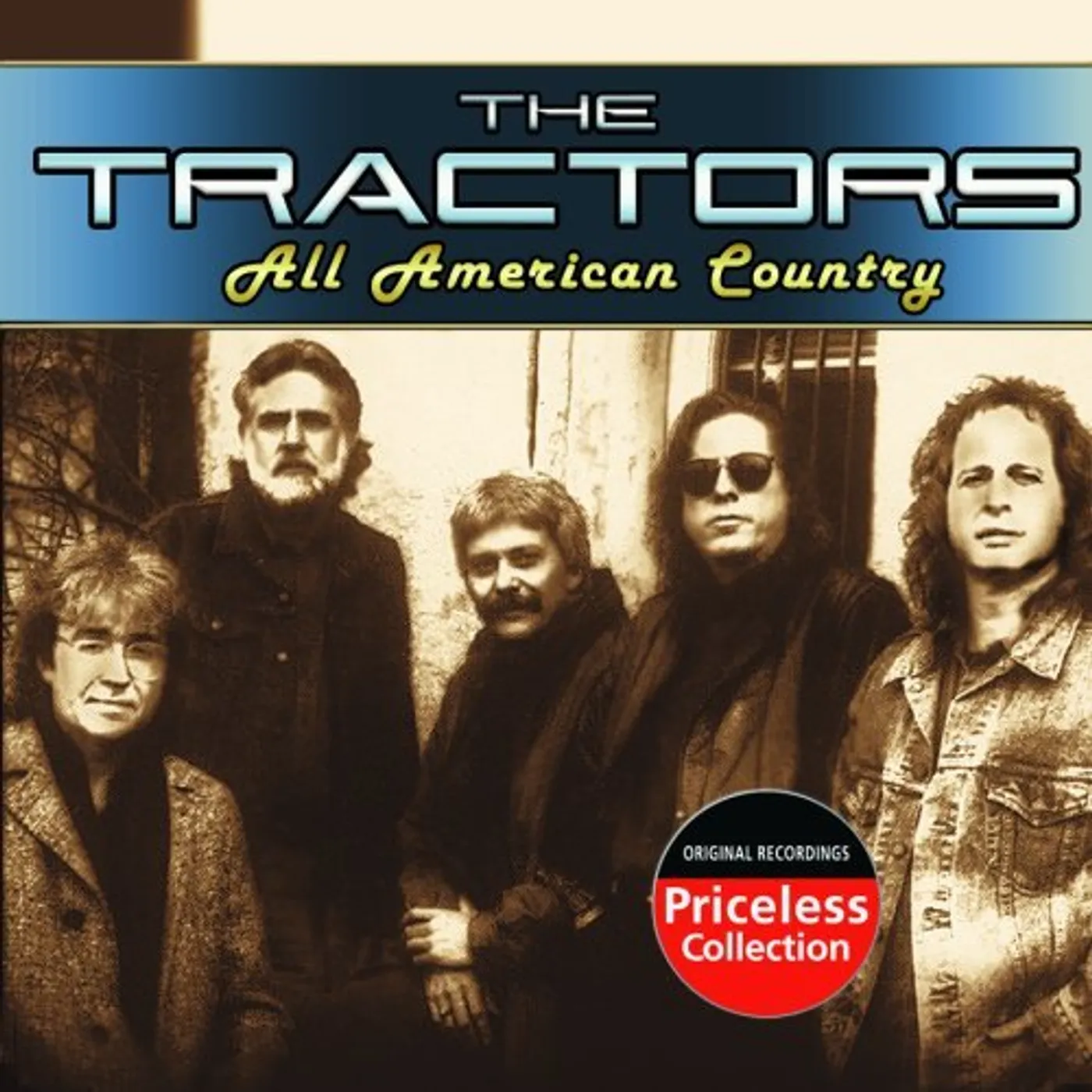 The Tractors ALL AMERICAN COUNTRY CD