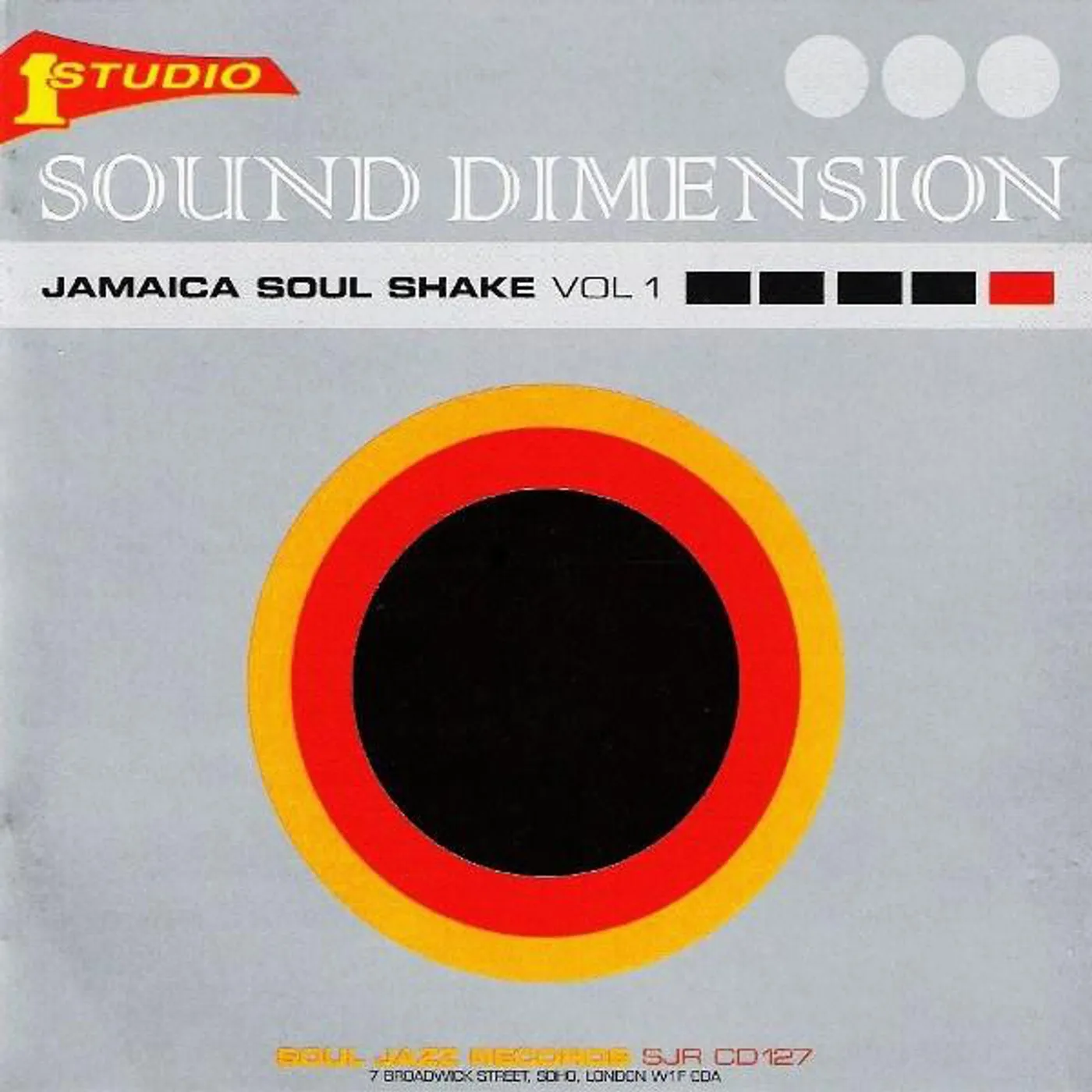 Sound Dimension JAMAICAN SOUL SHAKE 1 Vinyl Record