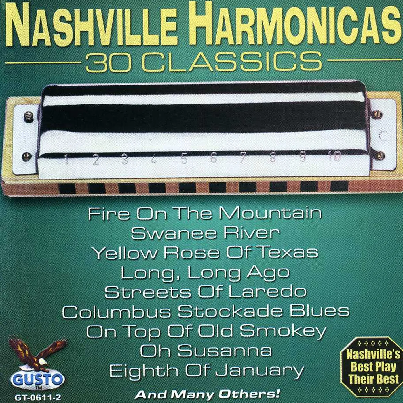 Nashville Harmonicas 30 CLASSICS CD