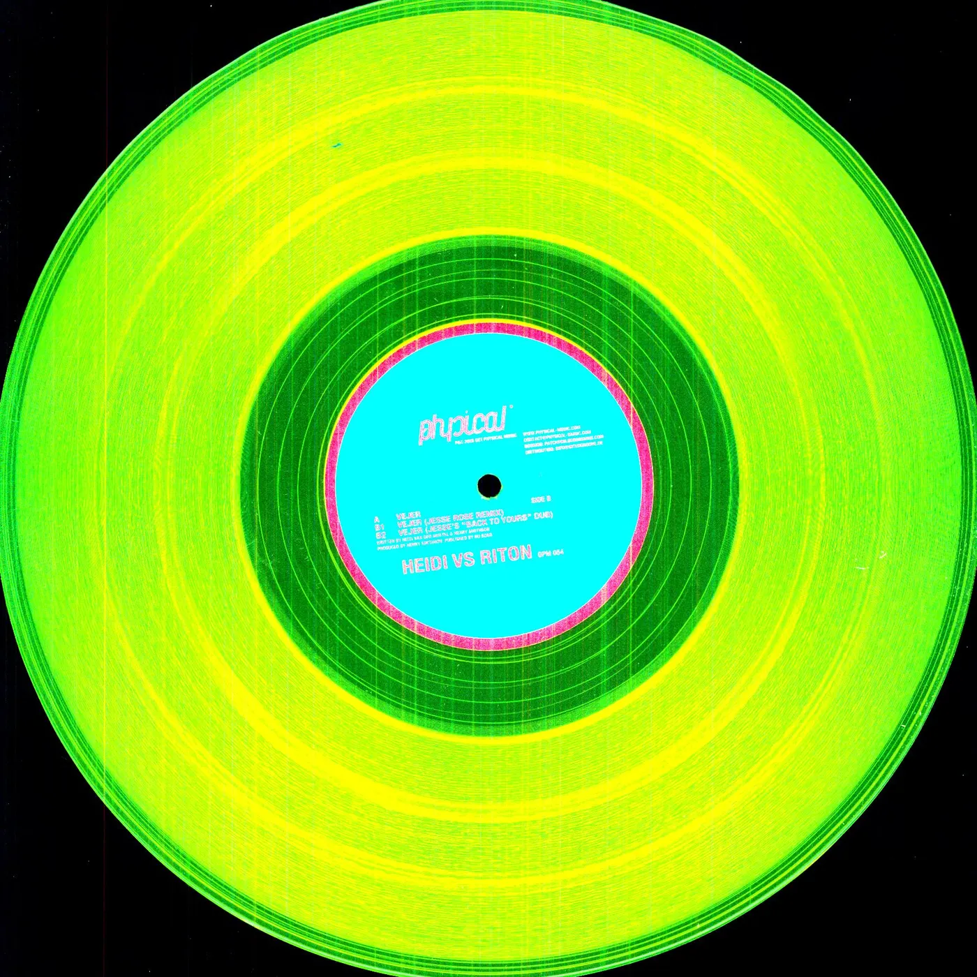 Heidi vs. Riton VEJER EP Vinyl Record