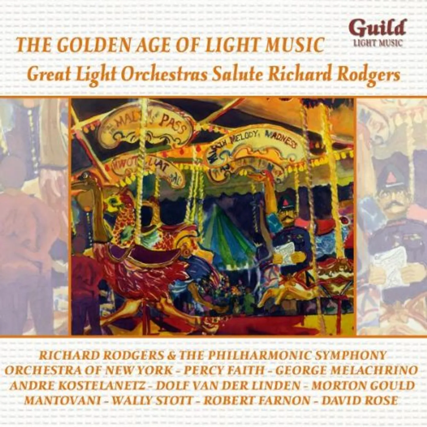 Richard Rodgers GREAT LIGHT ORCHESTRAS SALUTE CD