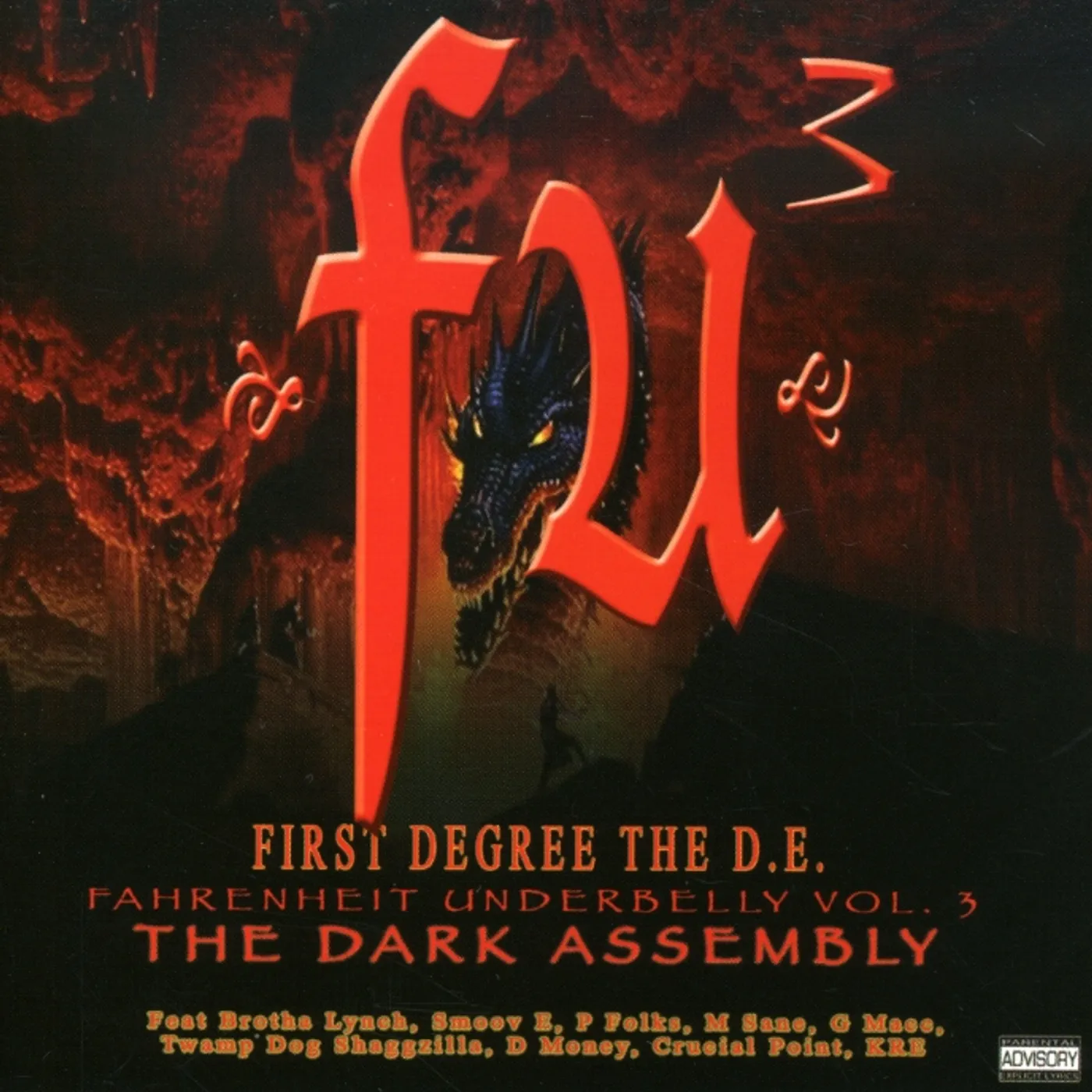 First Degree The D.E. FU3: THE DARK ASSEMBLY CD