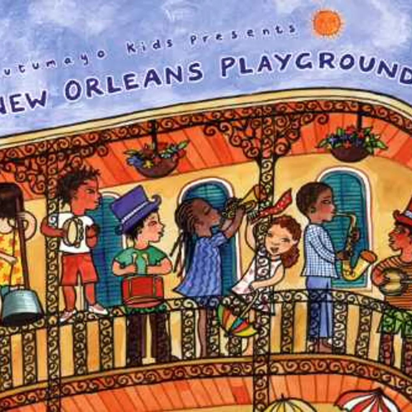 Putumayo Kids Presents NEW ORLEANS PLAYGROUND CD