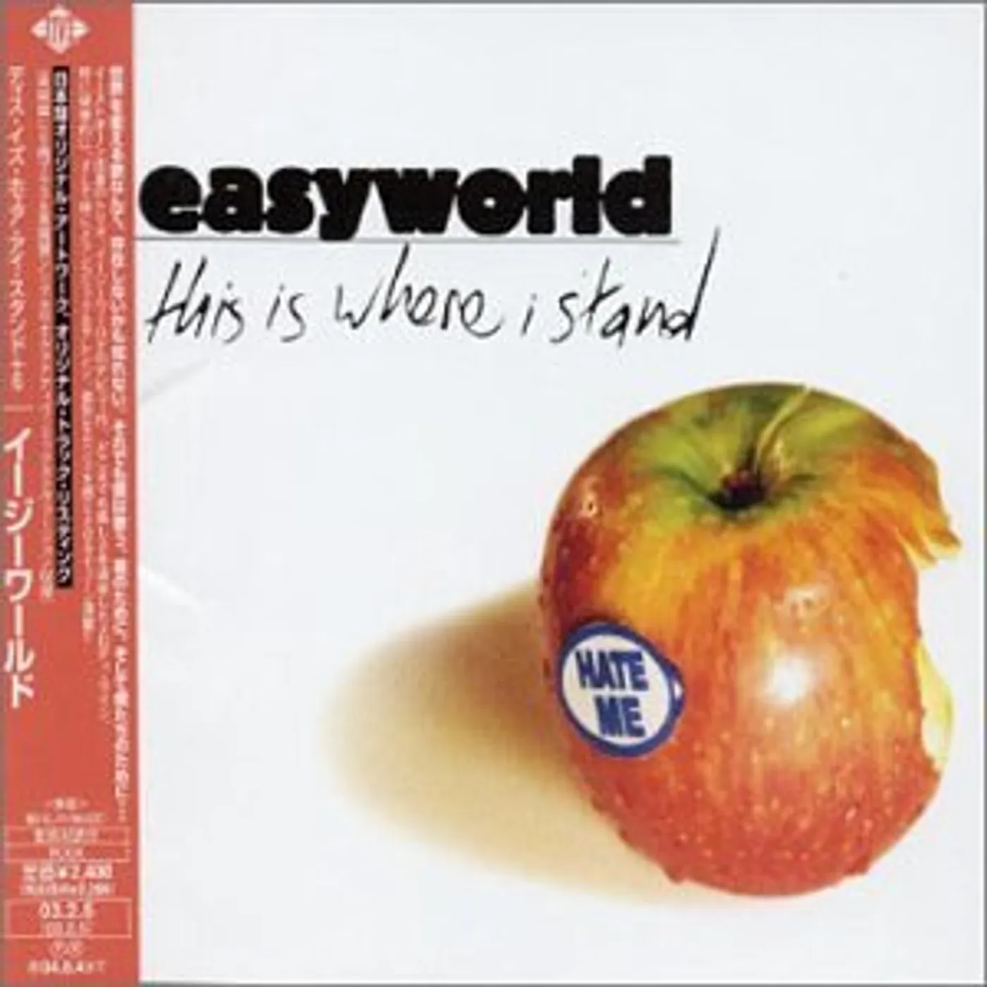 Easyworld THIS IS WHERE I STAND CD