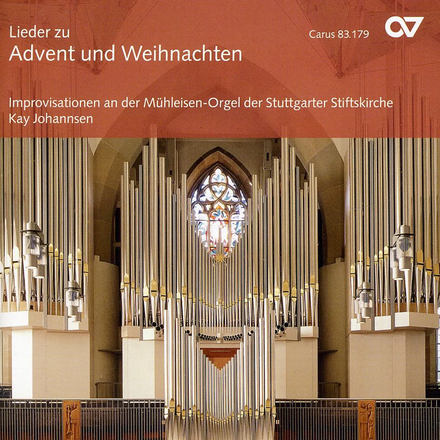 Kay Johannsen ORGAN IMPROVISATIONS ON ADVENT & CHRISTMAS MUSIC CD