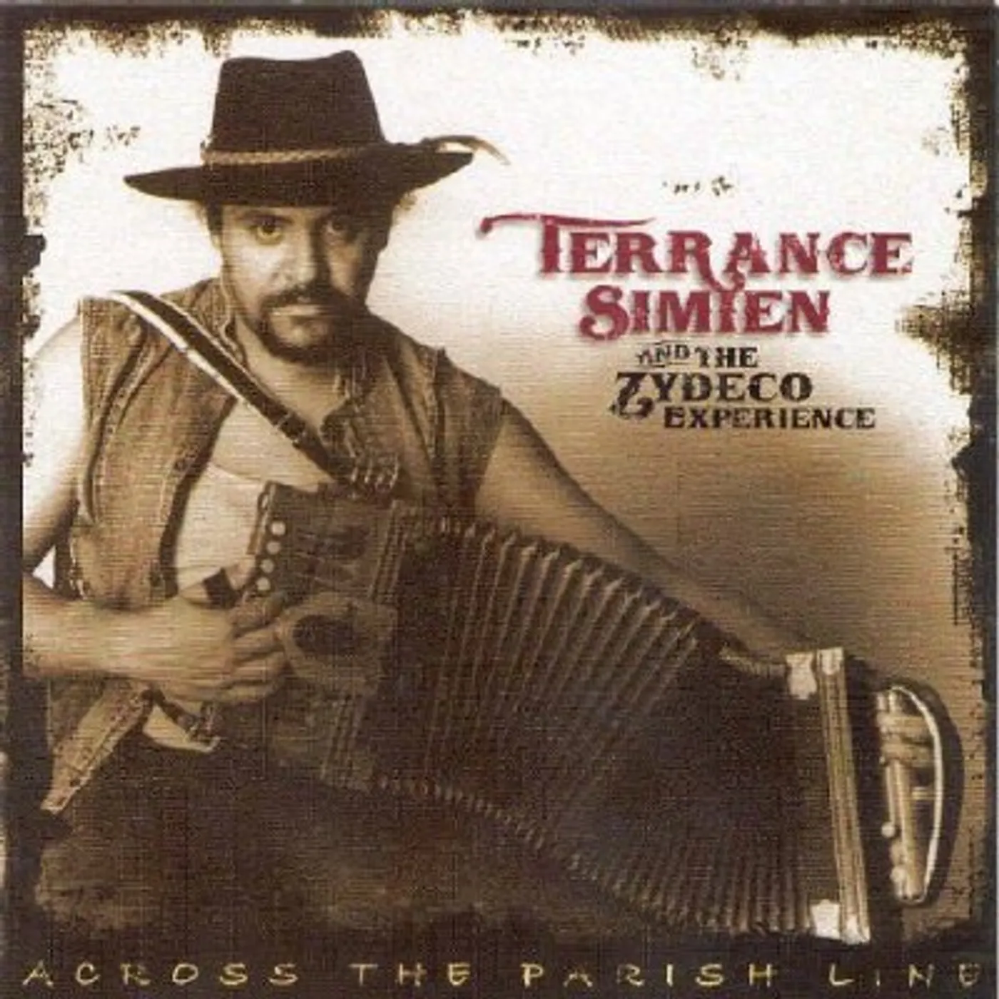Terrance Simien ACROSS THE PARISH LINE CD