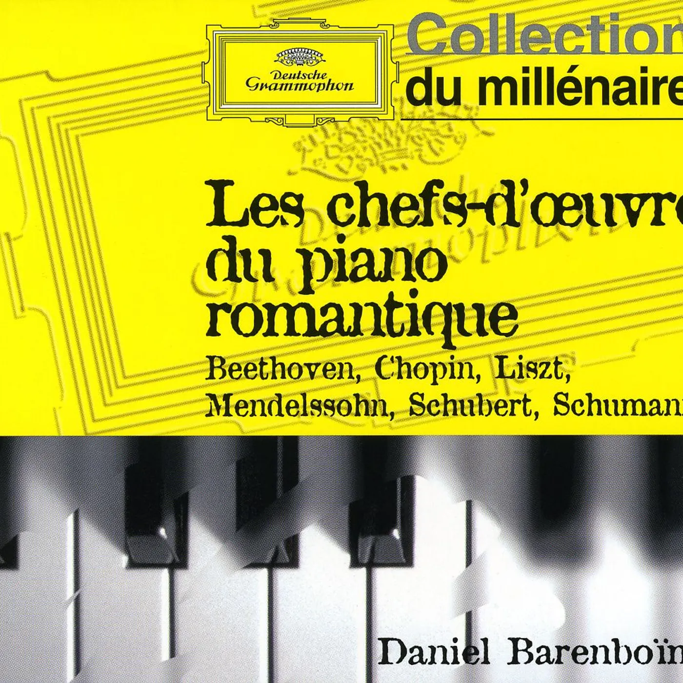 Daniel Barenboim MASTERPIECES OF THE ROMANTIC PIANO CD