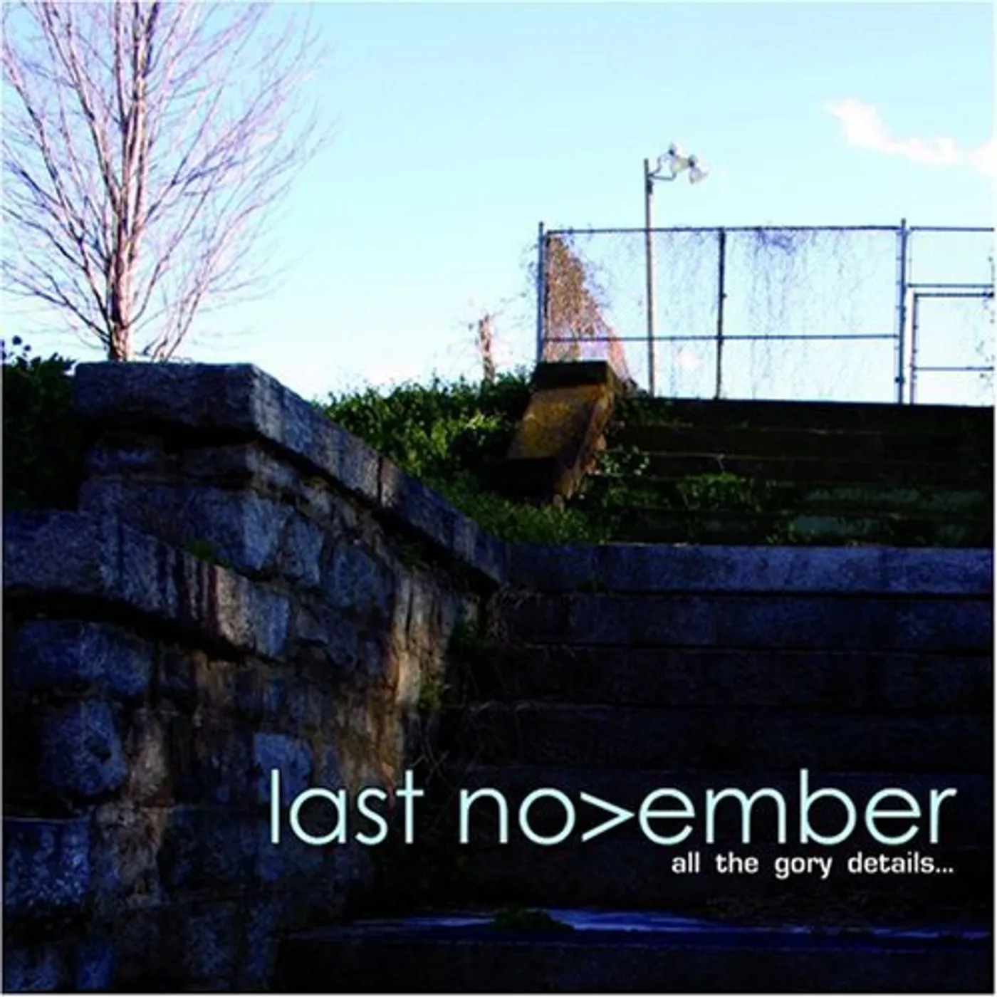 Last November ALL THE GLORY DETAILS CD
