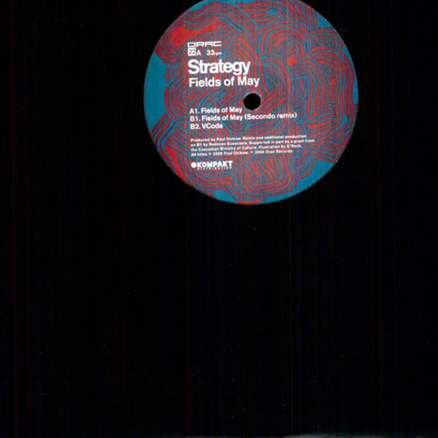 Strategy Fields of May Vinyl Record