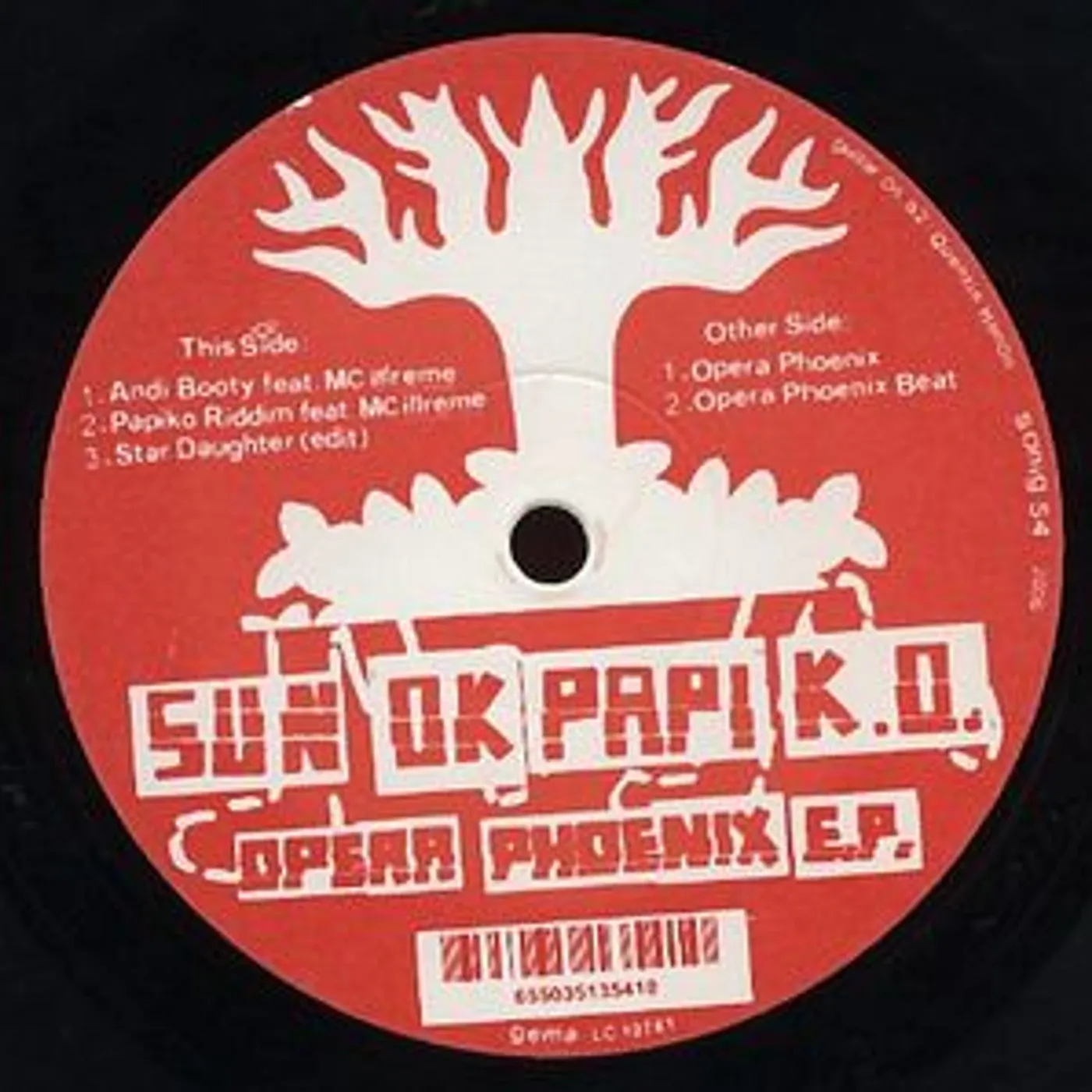 Sun OK Papi K.O. OPERA PHOENIX Vinyl Record
