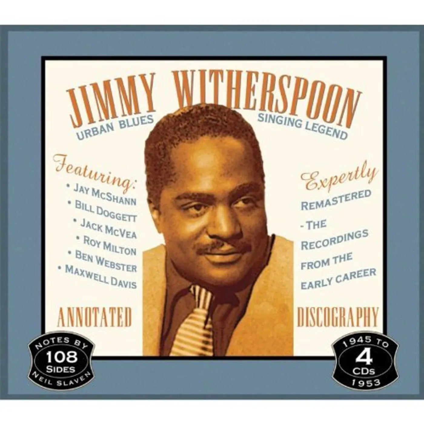 Jimmy Witherspoon URBAN BLUES SINGING LEGEND CD