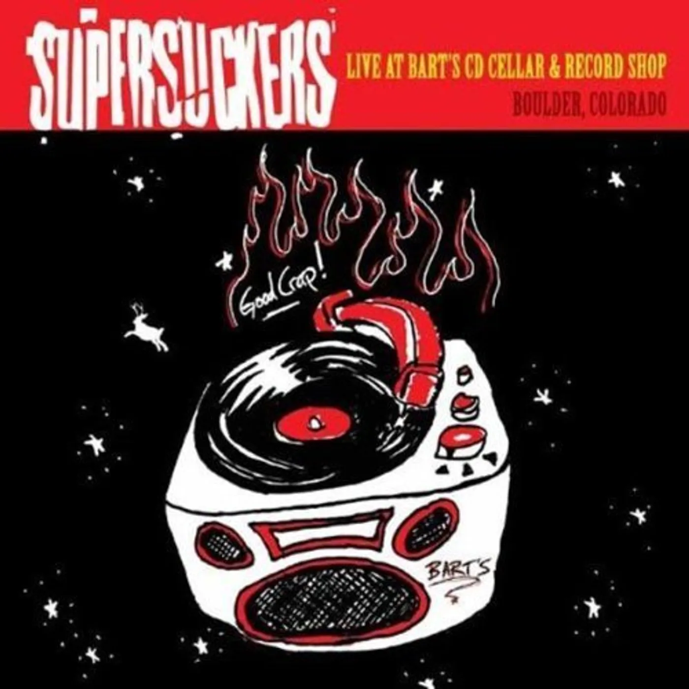 Supersuckers LIVE AT BART'S CD CELLAR & RECORD SHOP CD