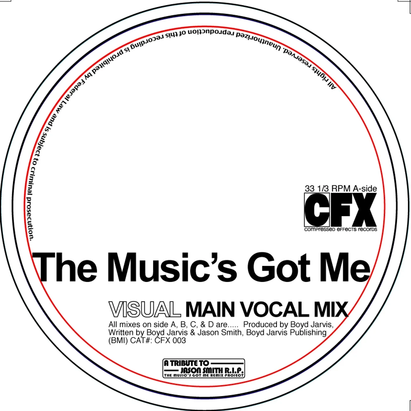 Visual MUSIC'S GOT ME (Vinyl)