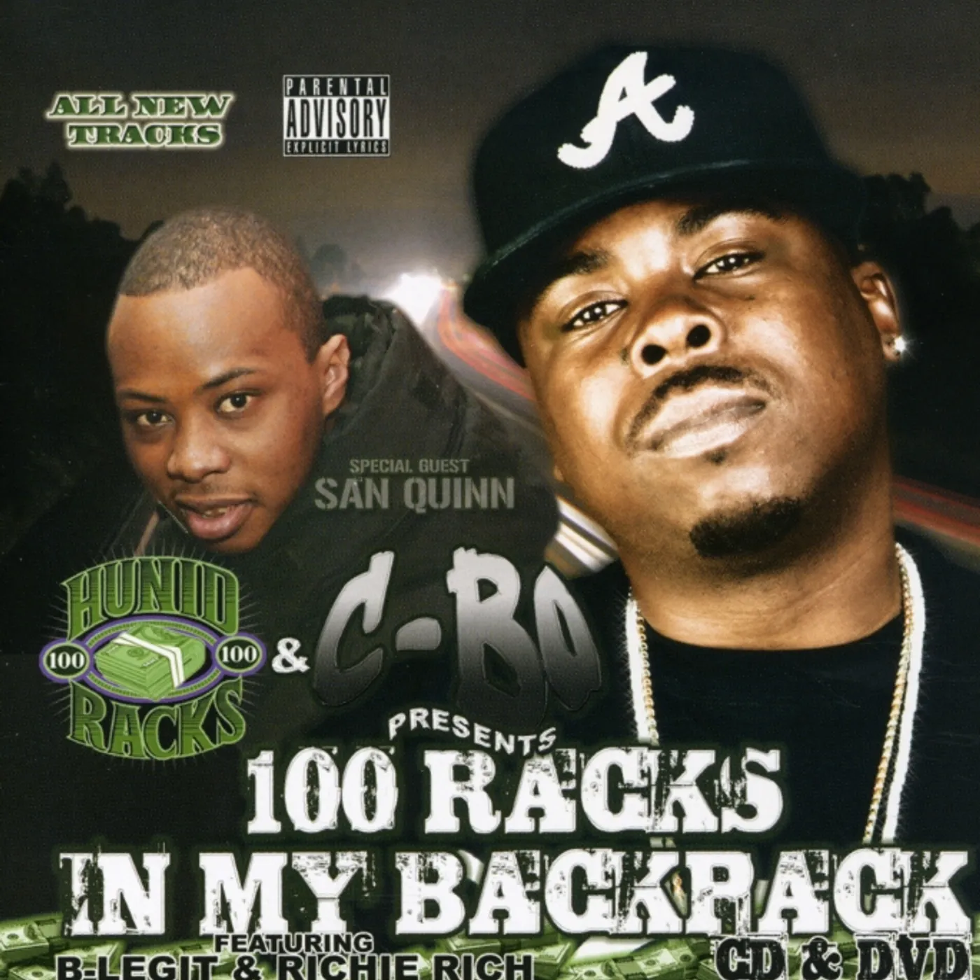 C-Bo 100 RACKS IN MY BACKPACK CD