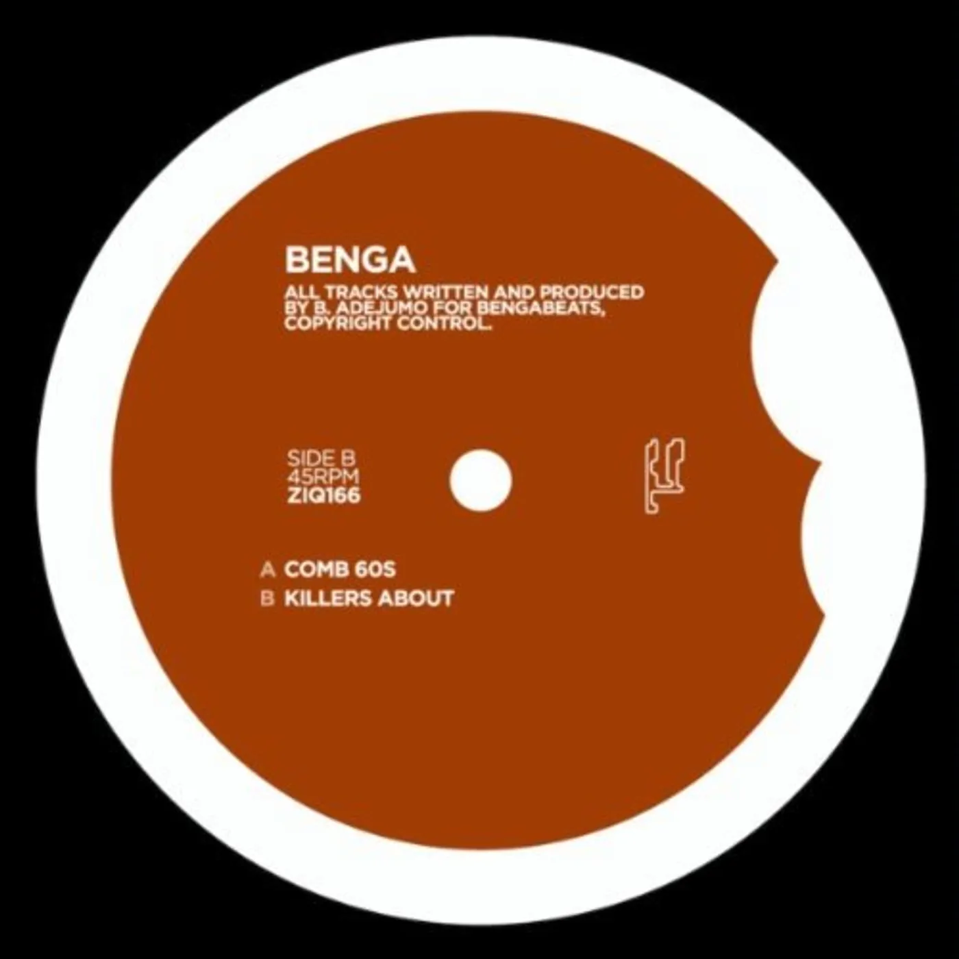 Benga Comb 60s Vinyl Record
