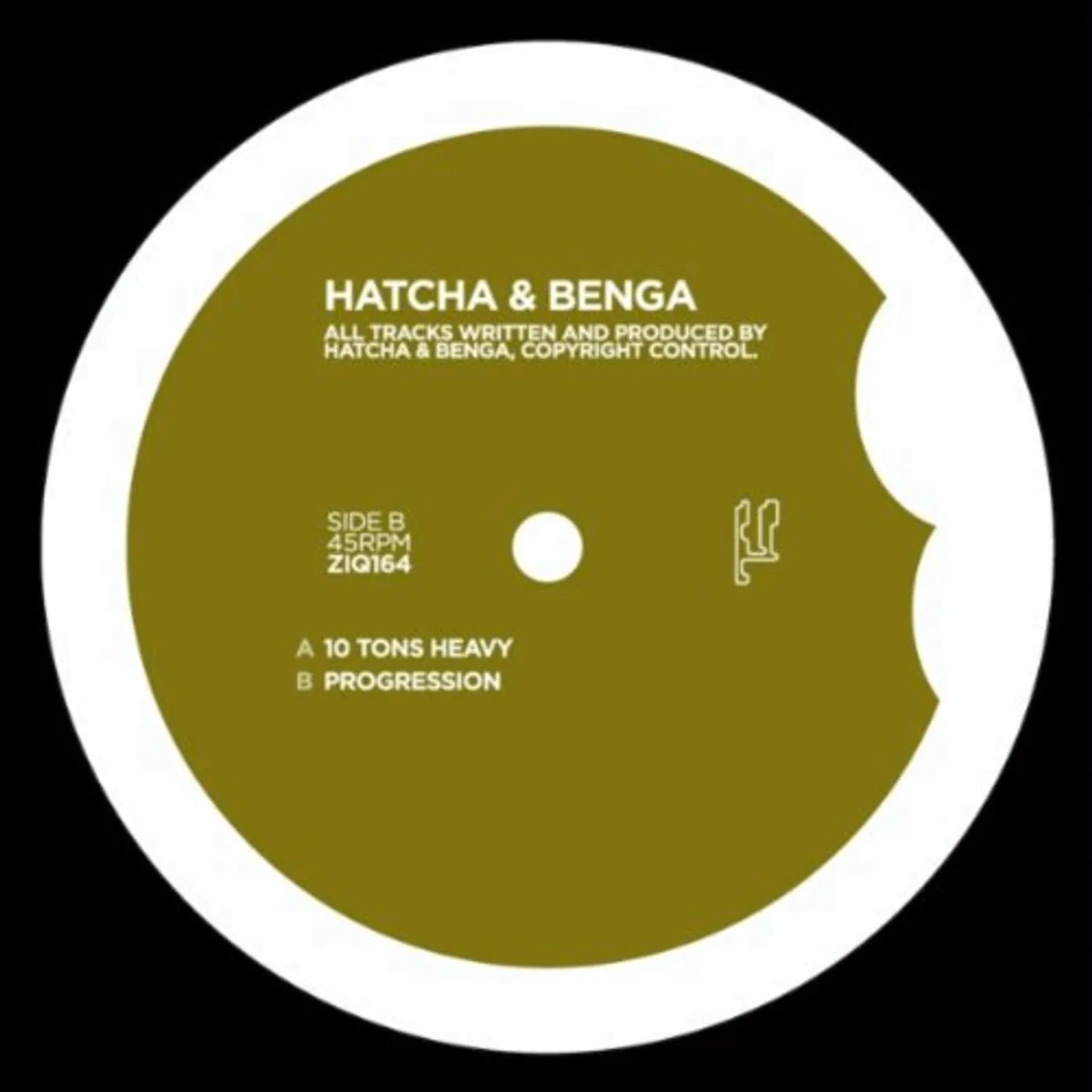 Hatcha & Benga 10 TONS HEAVY Vinyl Record