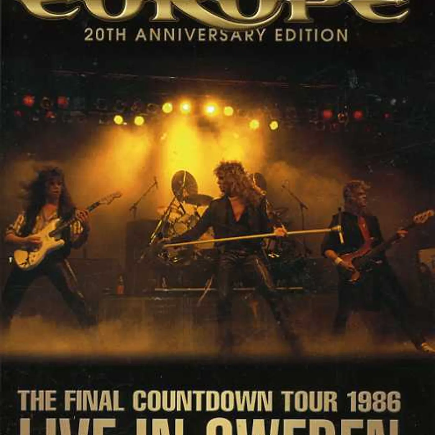 Europe FINAL COUNTDOWN TOUR: LIVE IN SWEDEN 1986 DVD