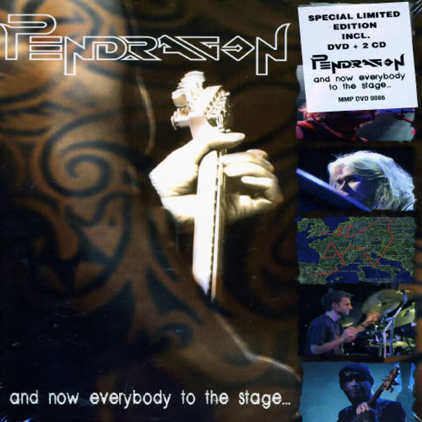 Pendragon NOW EVERYBODY TO THE STAGE DVD