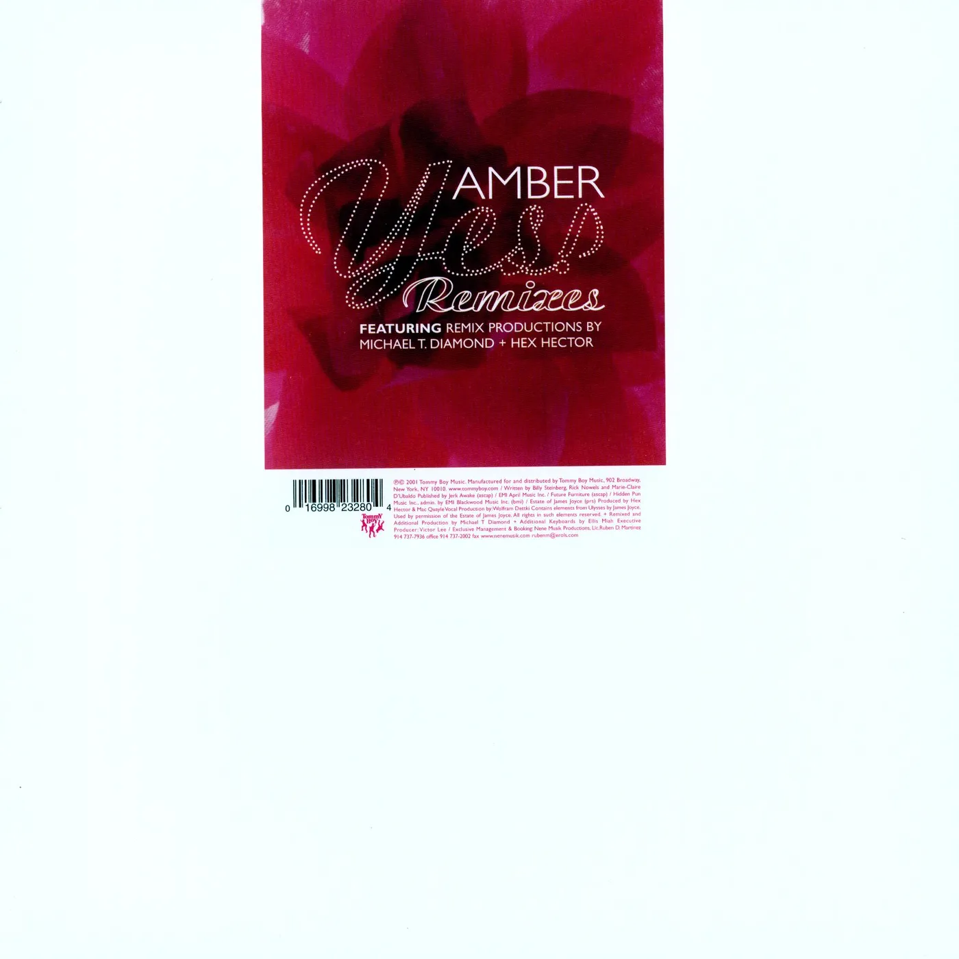 Amber YES Vinyl Record