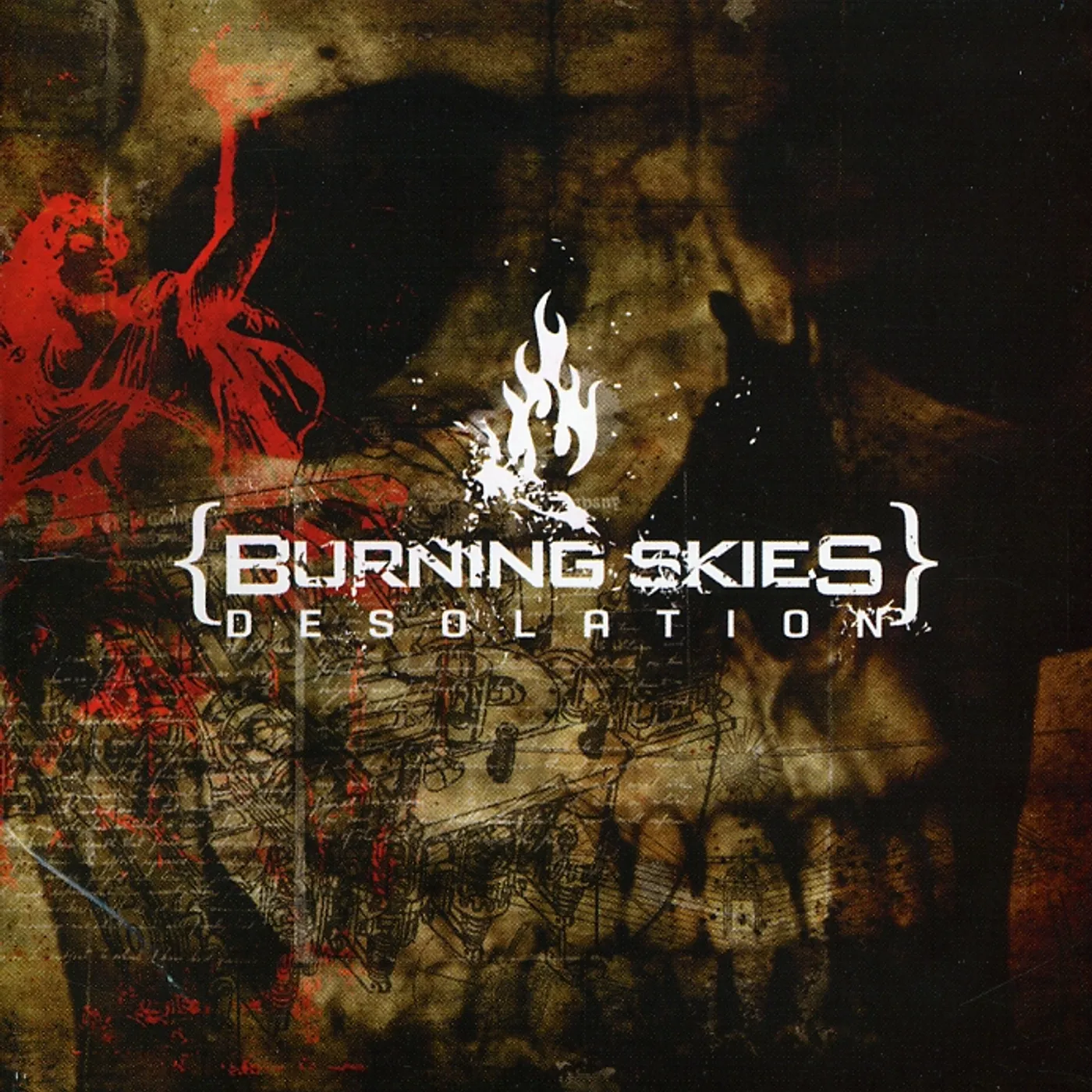 Burning Skies DESOLATION CD