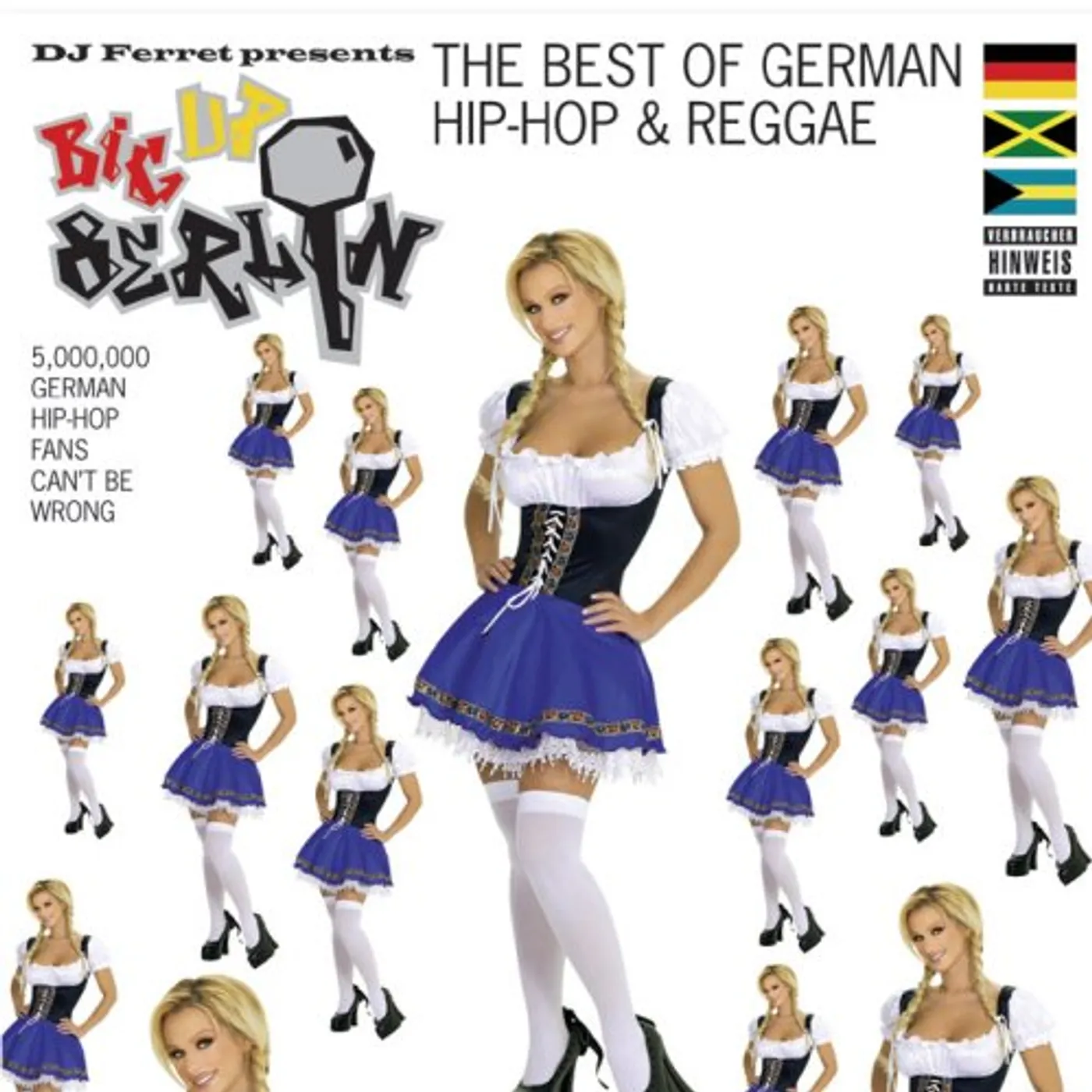 Various Artists  BIG UP BERLIN BEST GERMAN HIPHOP/REGGAE CD