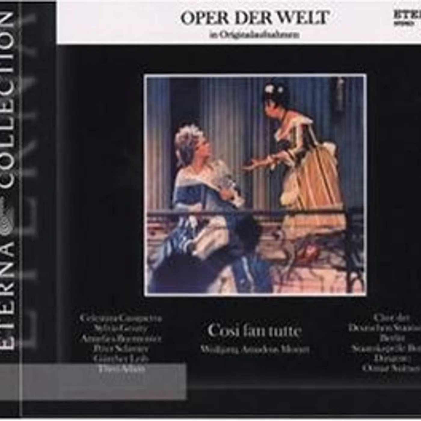 Wolfgang Amadeus Mozart COSI FAN TUTTE (HIGHLIGHTS) CD