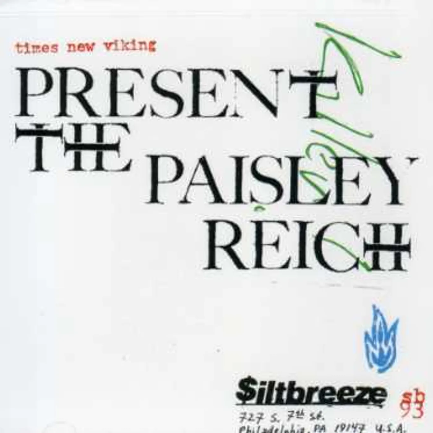 Times New Viking PAISLEY REICH CD