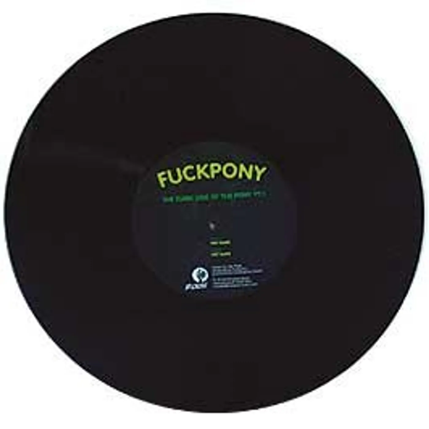 Fuckpony DARK SIDE OF THE PONY PT 1 Vinyl Record