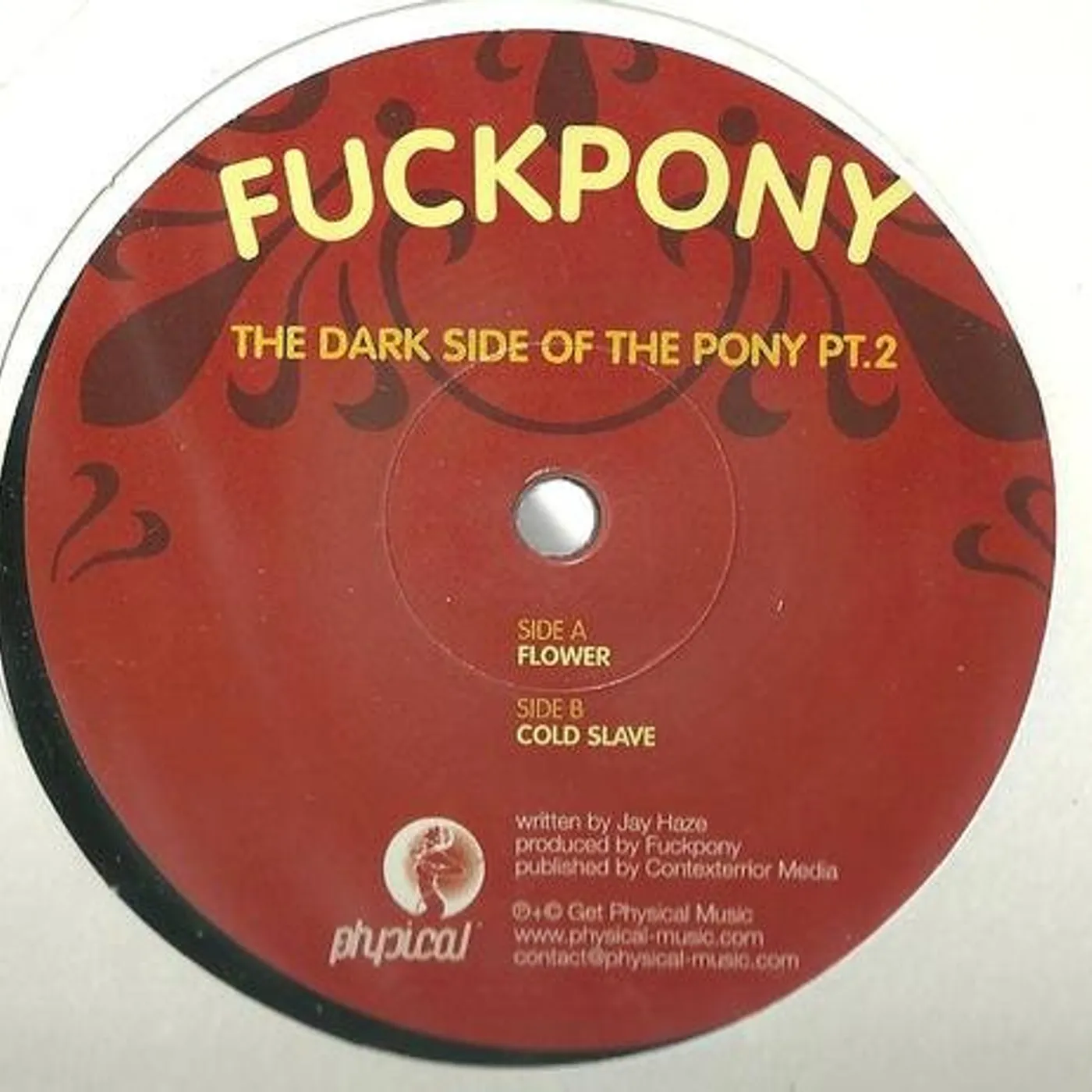 Fuckpony DARK SIDE OF THE PONY PT 2 Vinyl Record