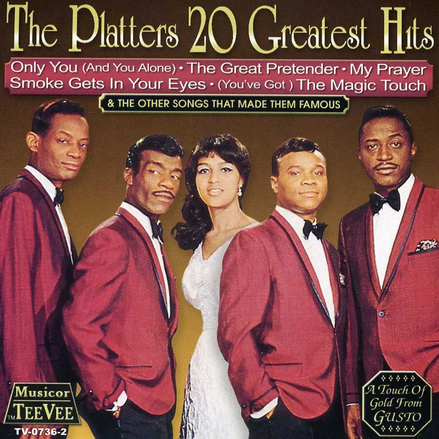 The Platters 20 GREATEST HITS CD