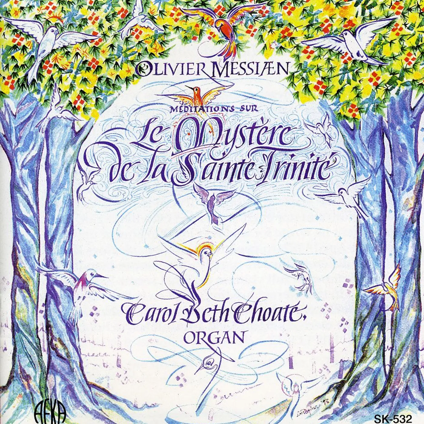 Oliver Messiaen MEDITATIONS SUR LE MYSTERE DE LA SAINTE TRINITE CD