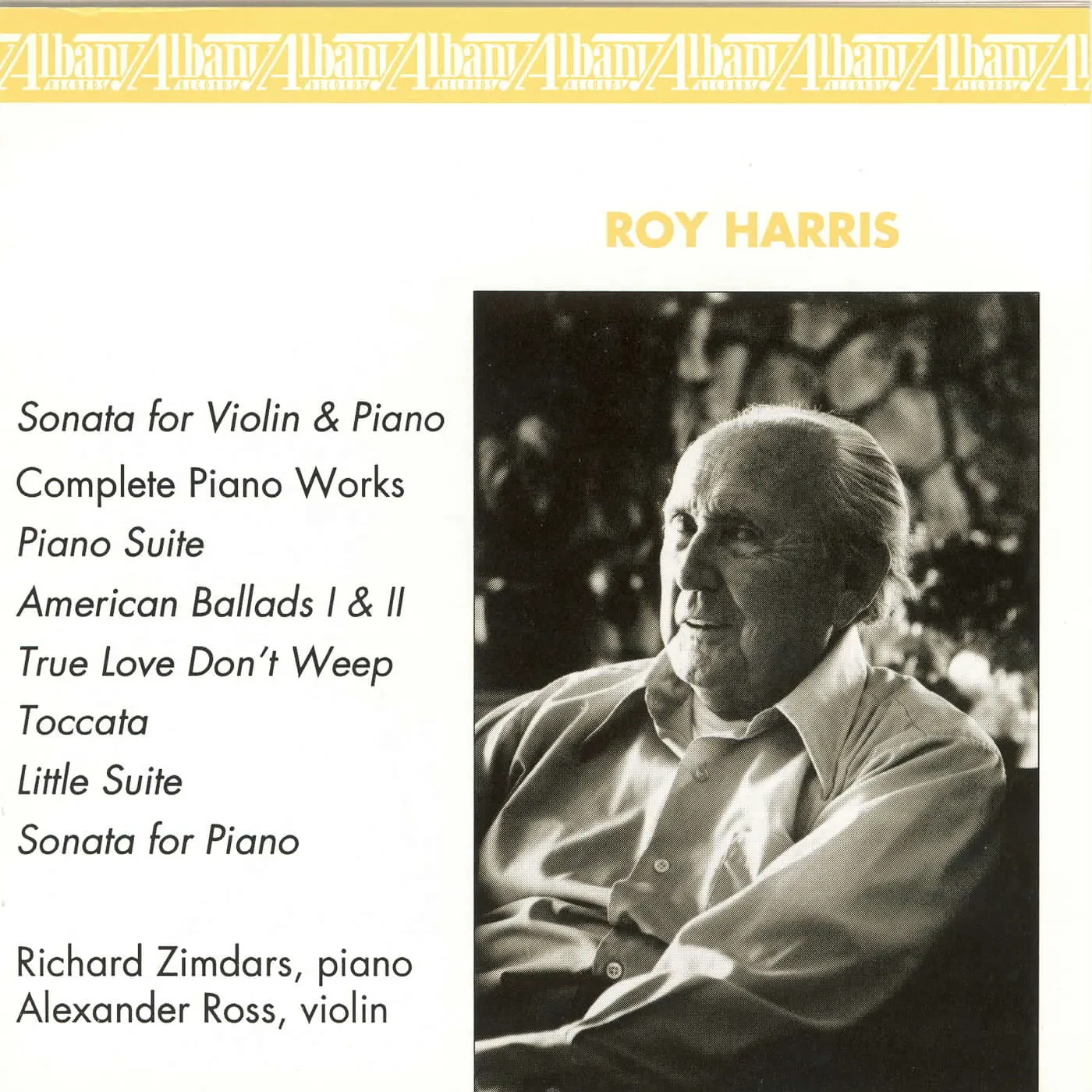 MUSIC OF ROY HARRIS CD