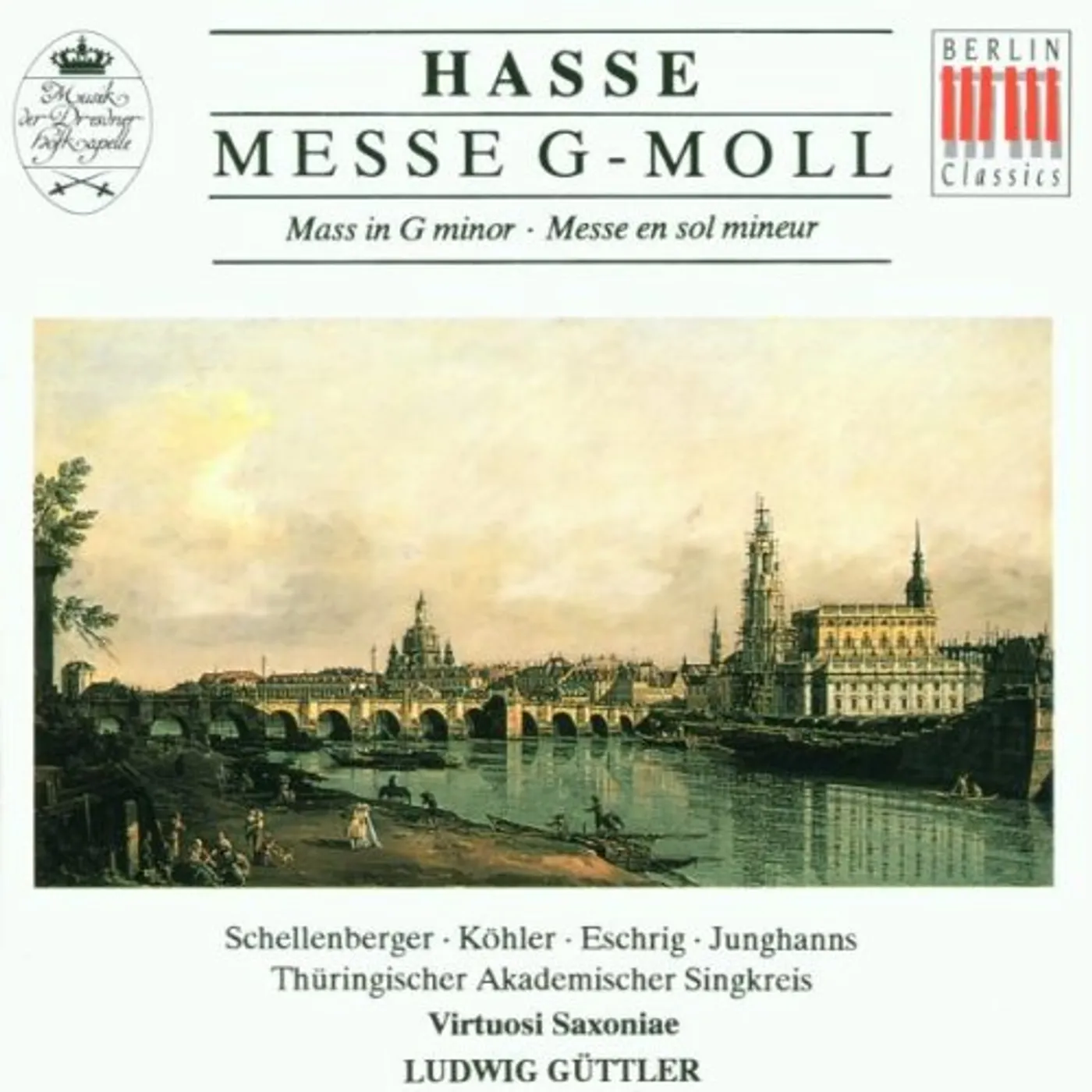 Hasse MASS IN G MINOR CD