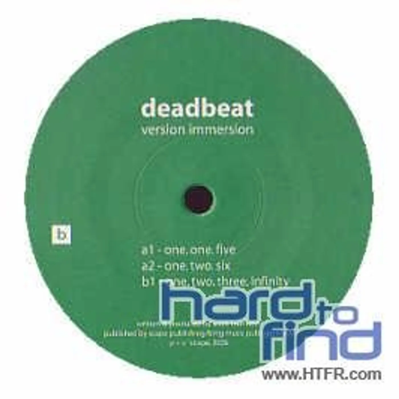 Deadbeat VERSION IMMERSION Vinyl Record
