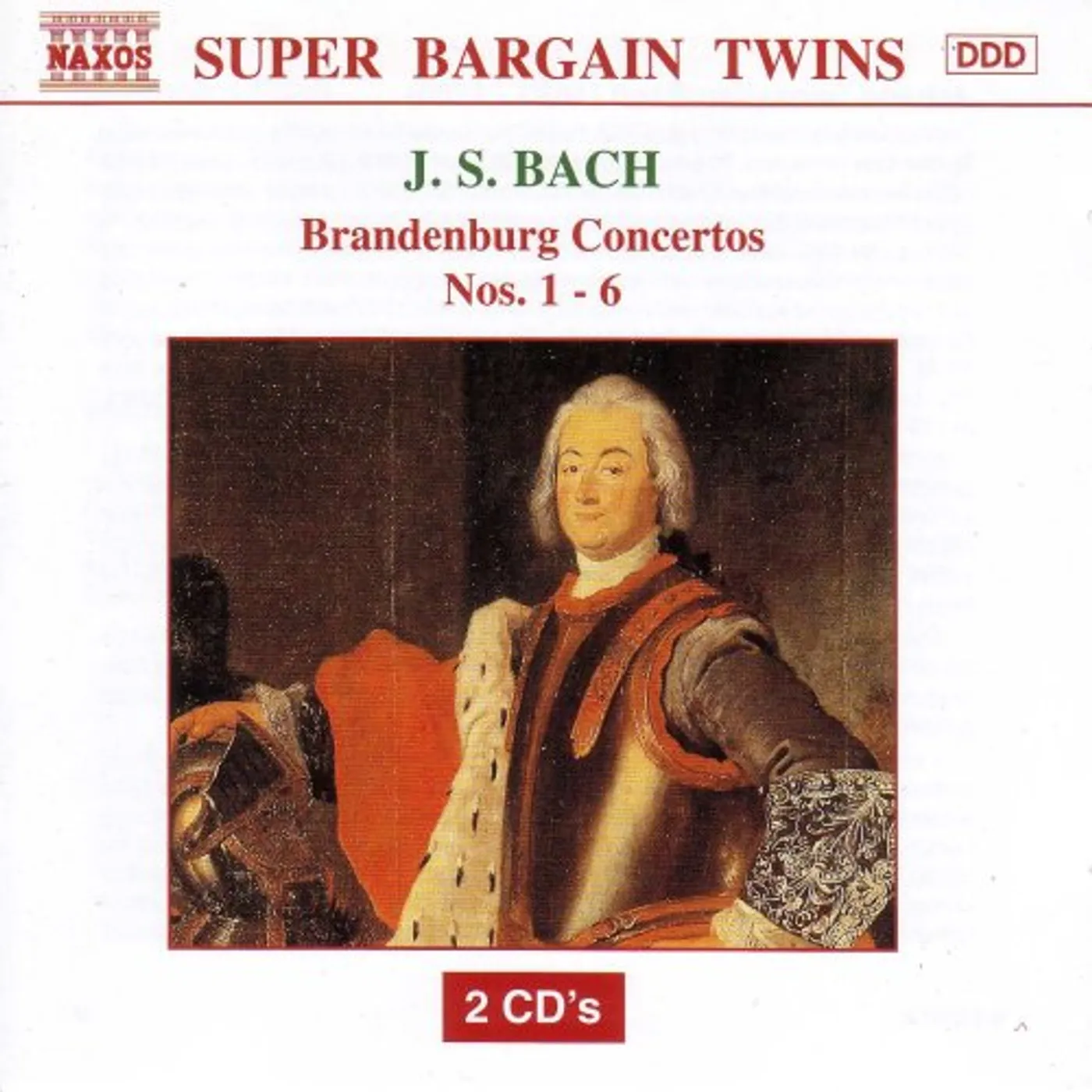 J.S. Bach BRANDENBURG CONCERTOS NOS 1-6 CD