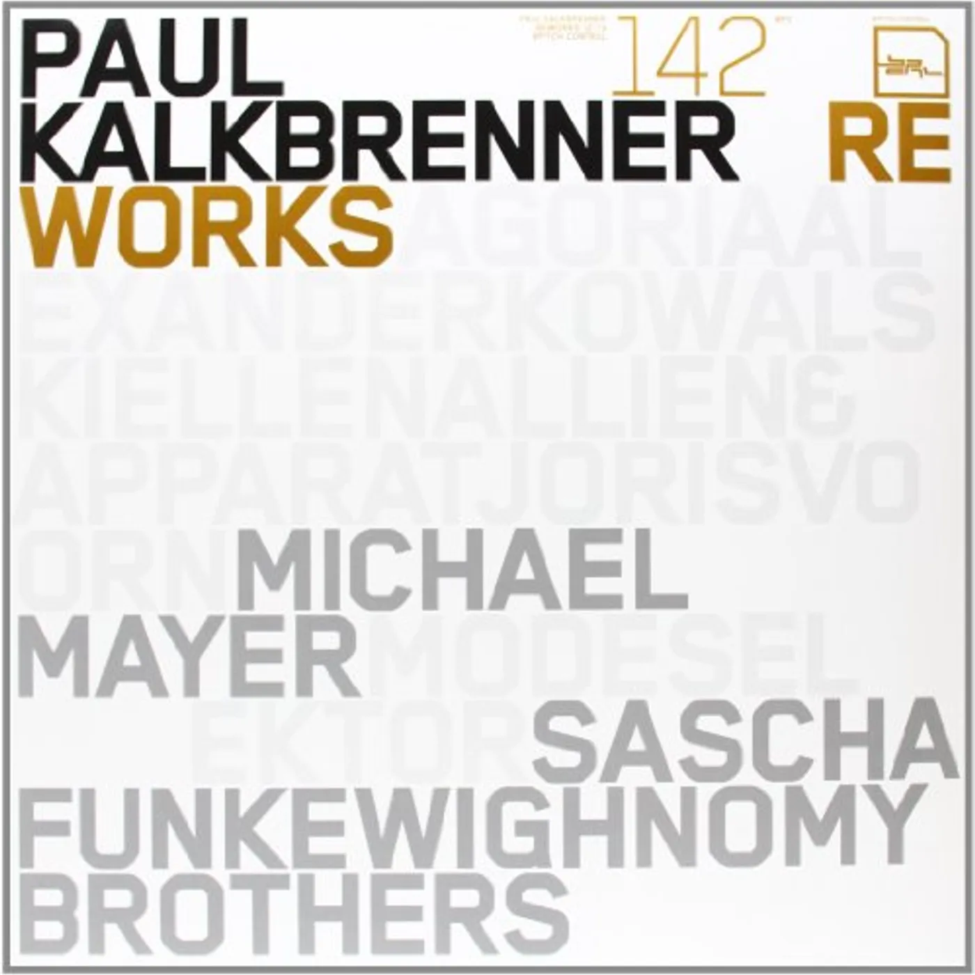 Paul Kalkbrenner REWORKS / 12" NO 3 Vinyl Record