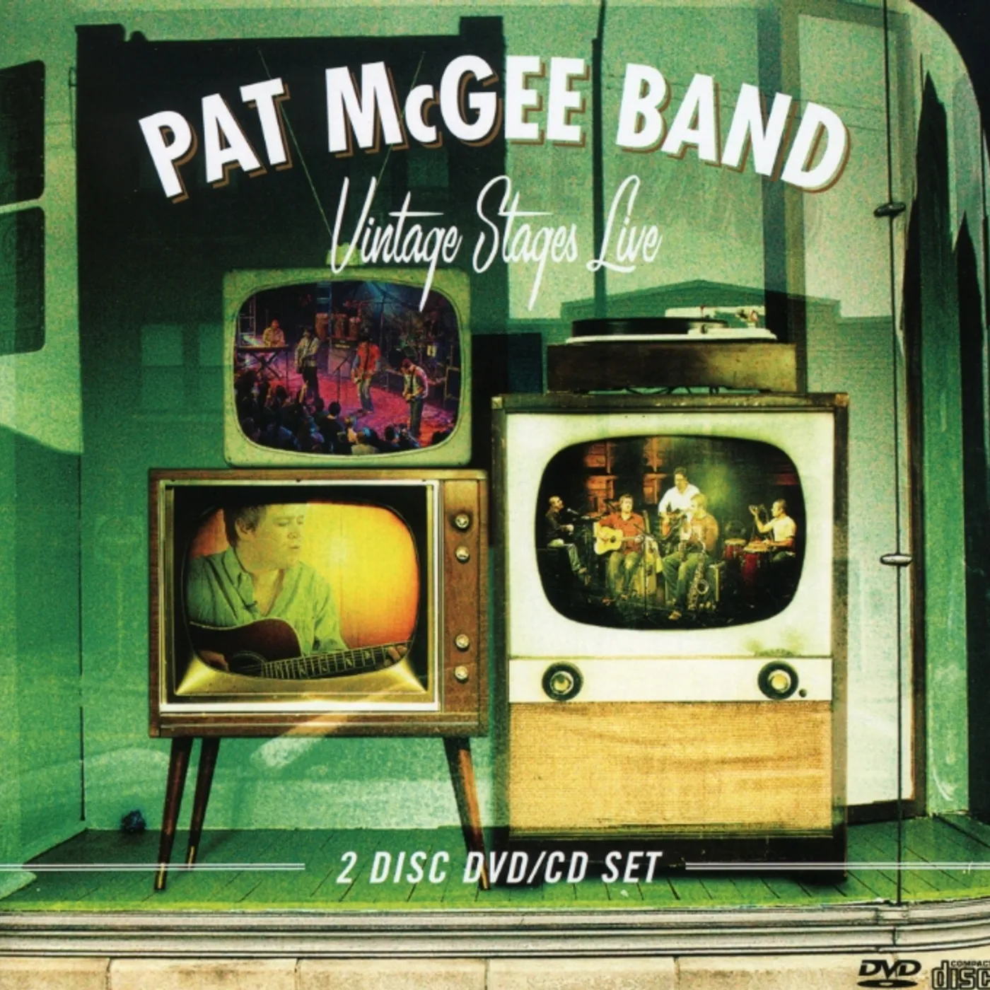Pat McGee VINTAGE STAGES LIVE CD