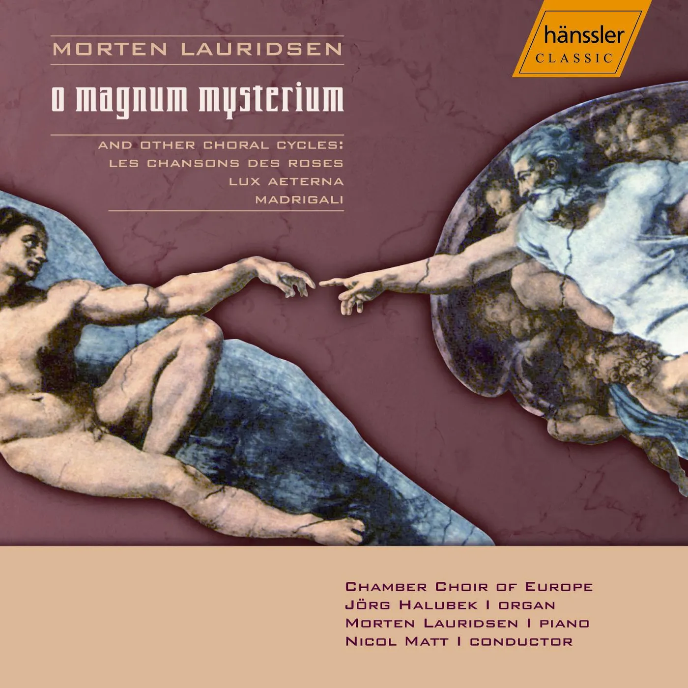 Morten Lauridsen O MAGNUM MYSTERIUM CD
