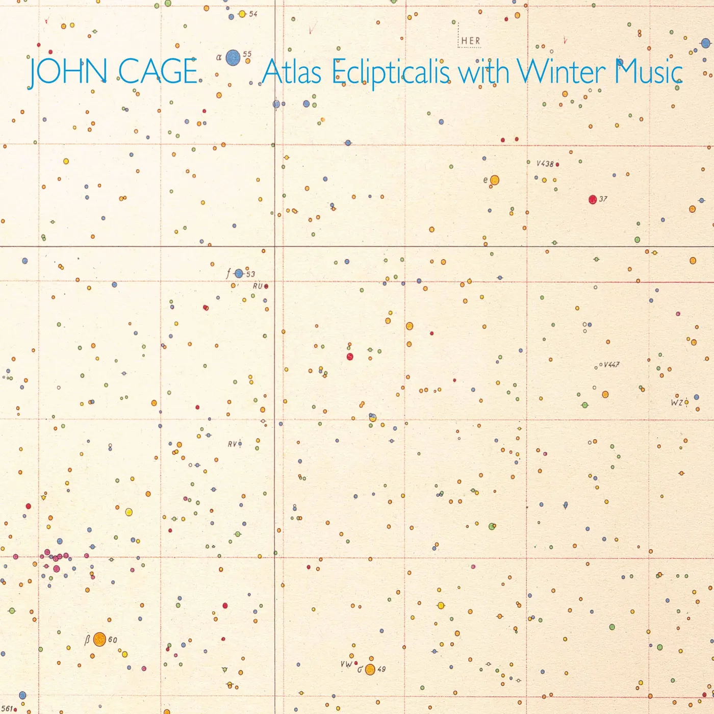 John Cage ATLAS ECLIPTICALIS WITH WINTER MUSIC CD