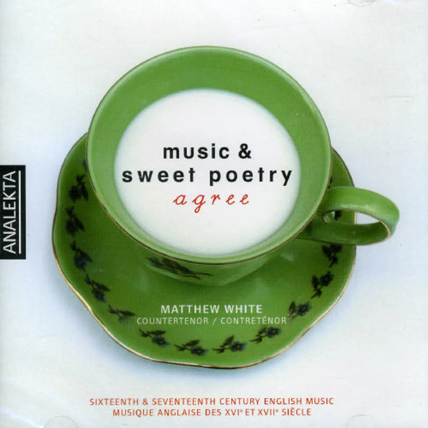 Matthew White MUSIC & SWEET POETRY AGREE CD