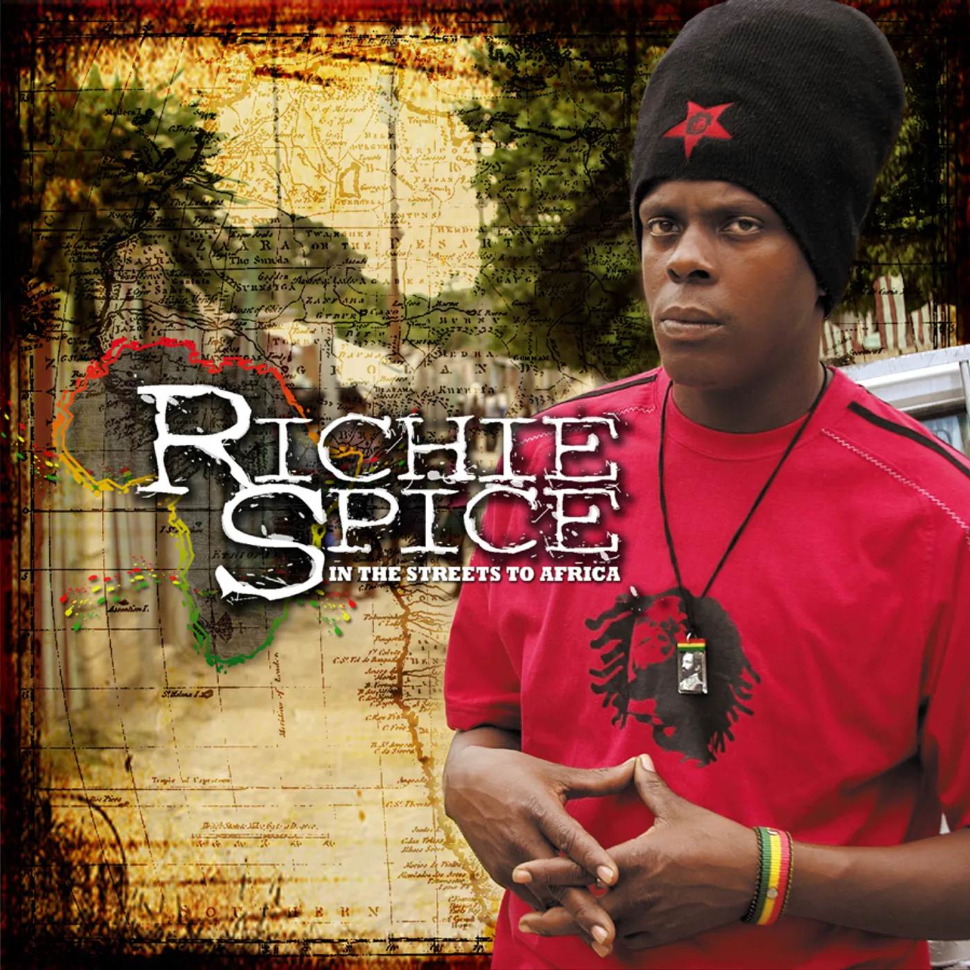 Richie Spice IN THE STREETS TO AFRICA CD