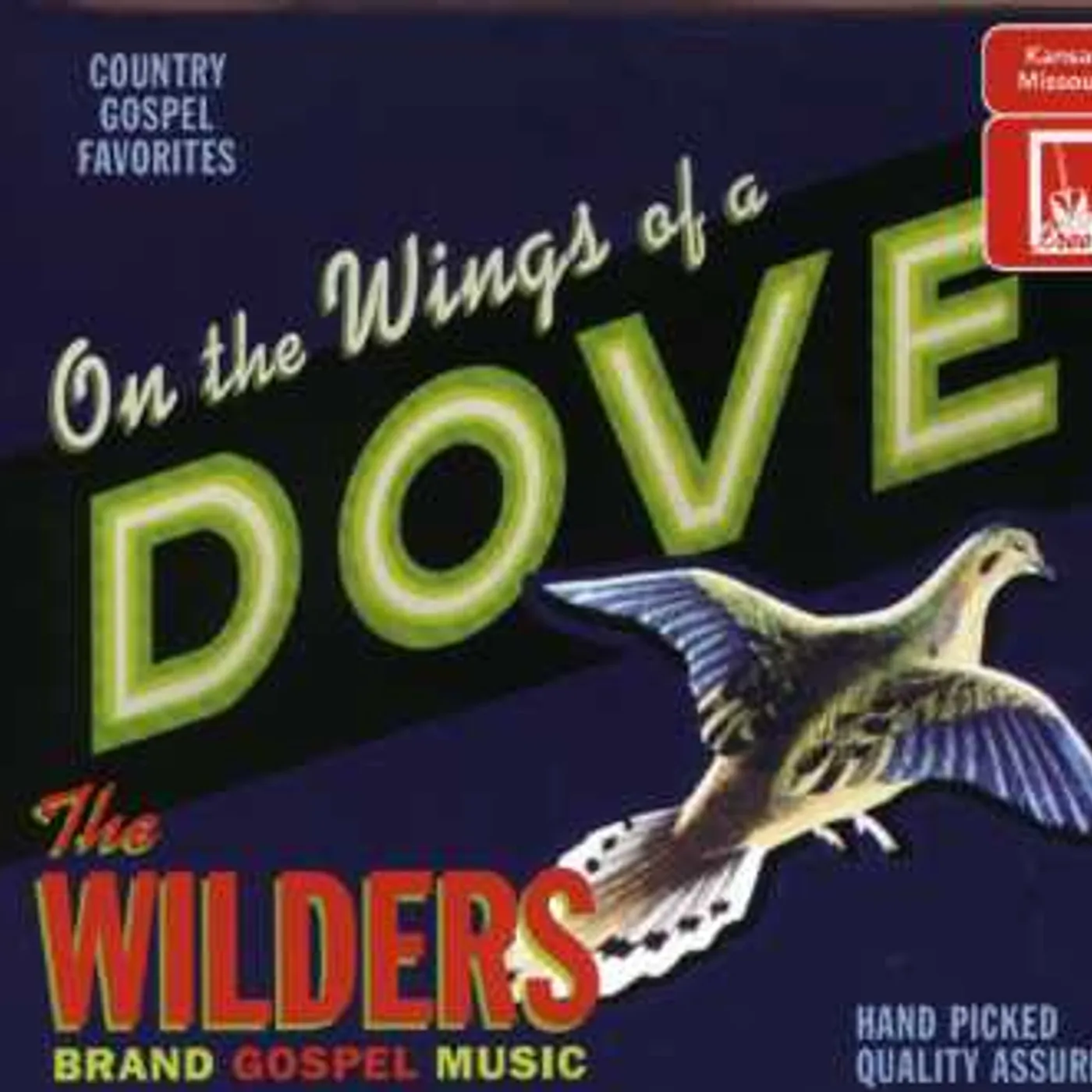 Wilders ON THE WINGS OF A DOVE CD