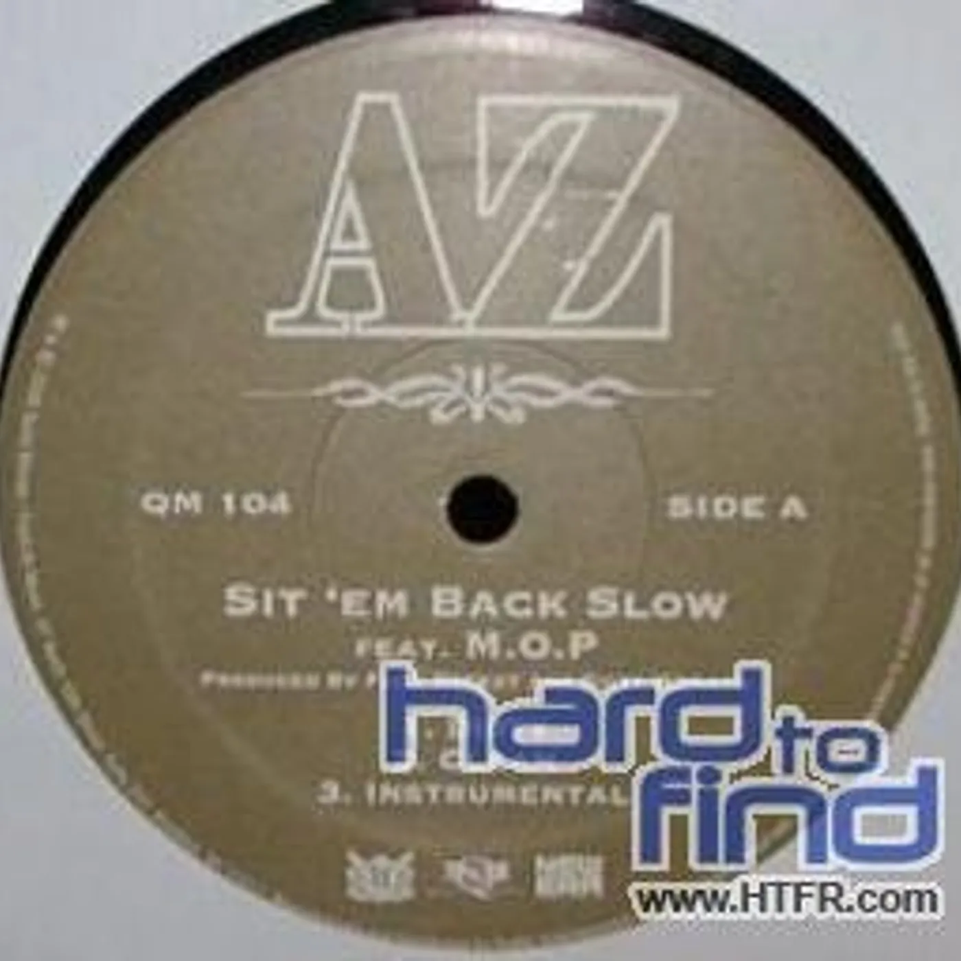 AZ SIT EM BACK SLOW / THIS IS WHAT I DO Vinyl Record