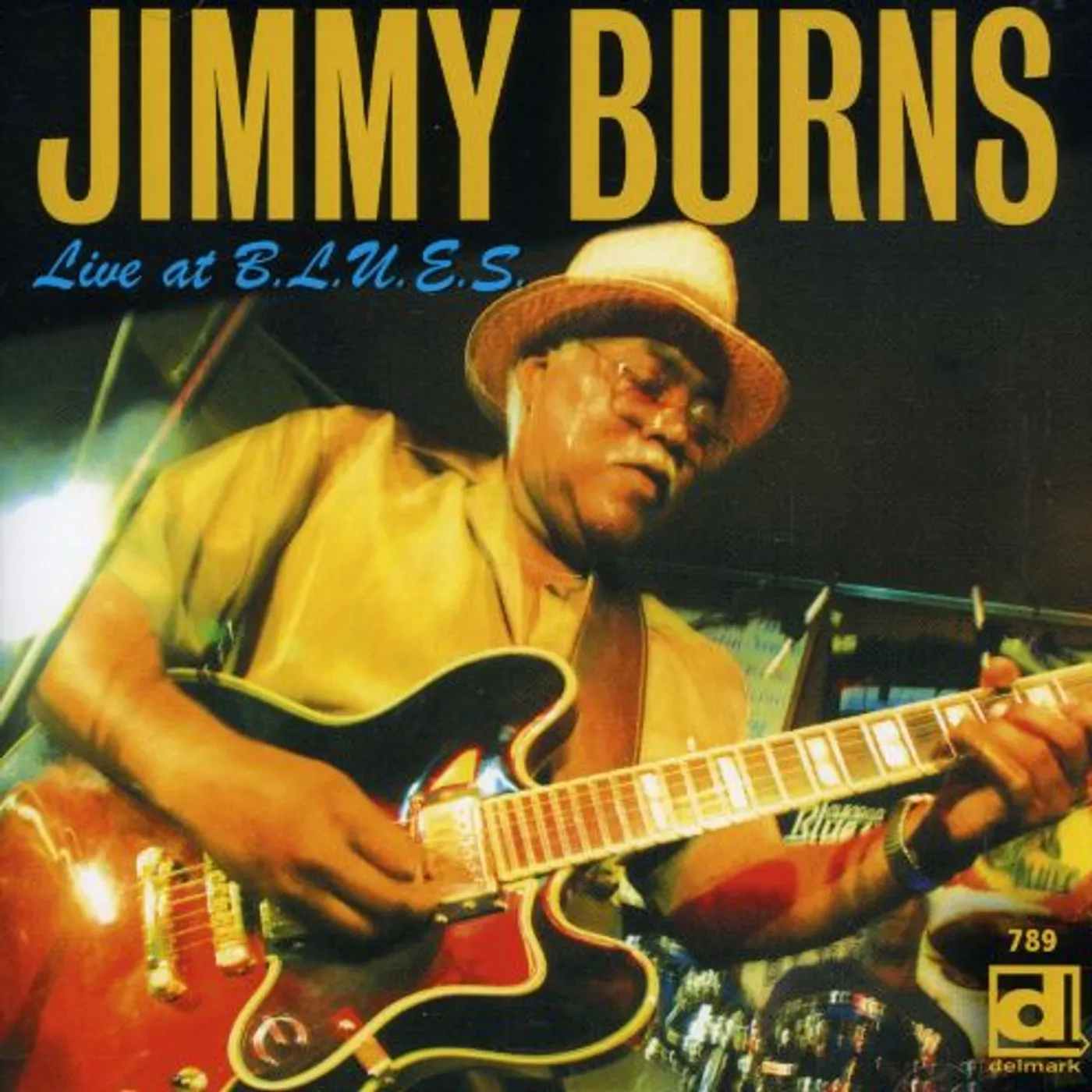 Jimmy Burns LIVE AT BLUES CD