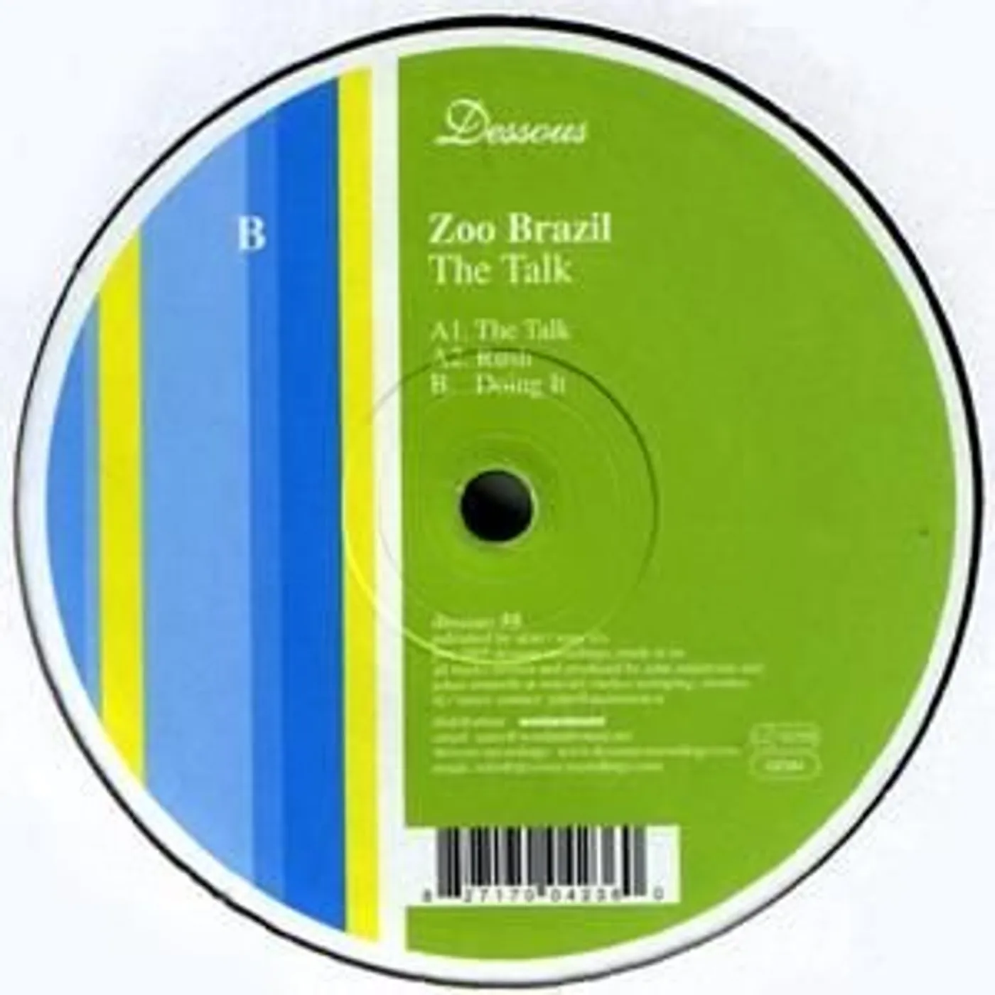 Zoo Brazil TALK Vinyl Record