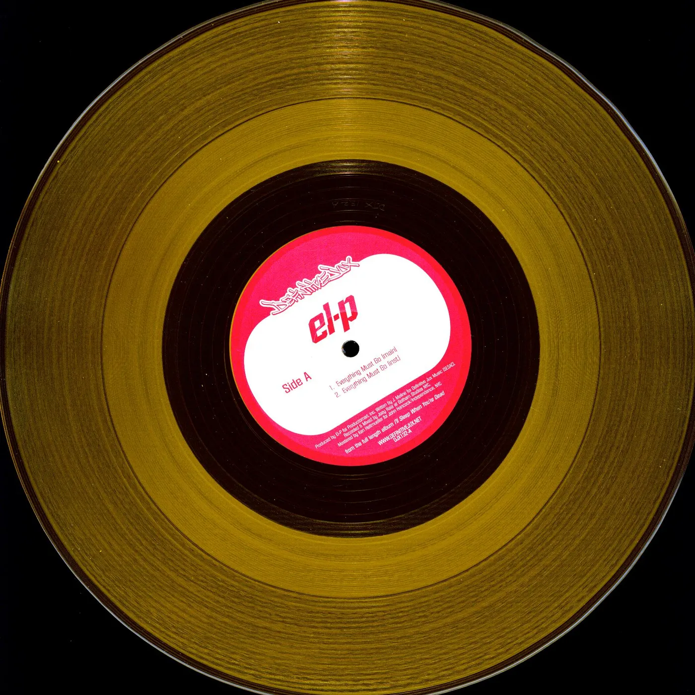 El-P EVERYTHING MUST GO Vinyl Record