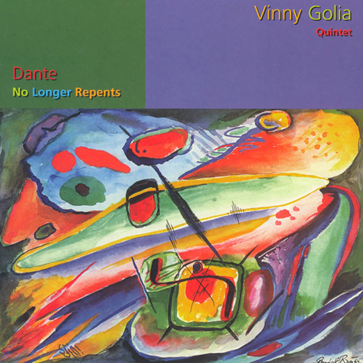 Vinny Golia DANTE NO LONGER REPENTS CD