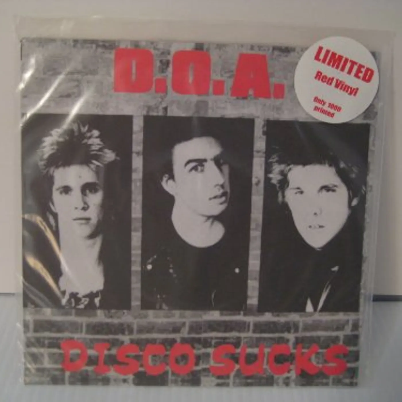 D.O.A. Disco Sucks Vinyl Record