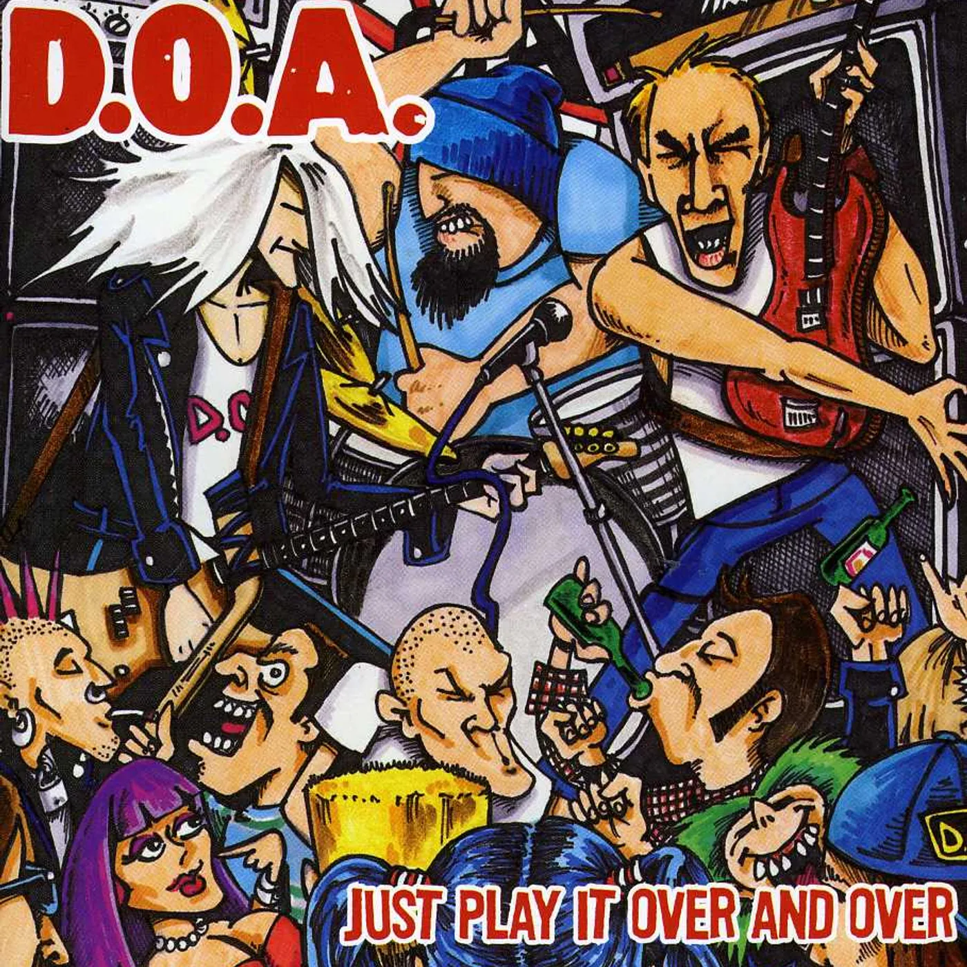 D.O.A. PLAY IT OVER & OVER AGAIN CD