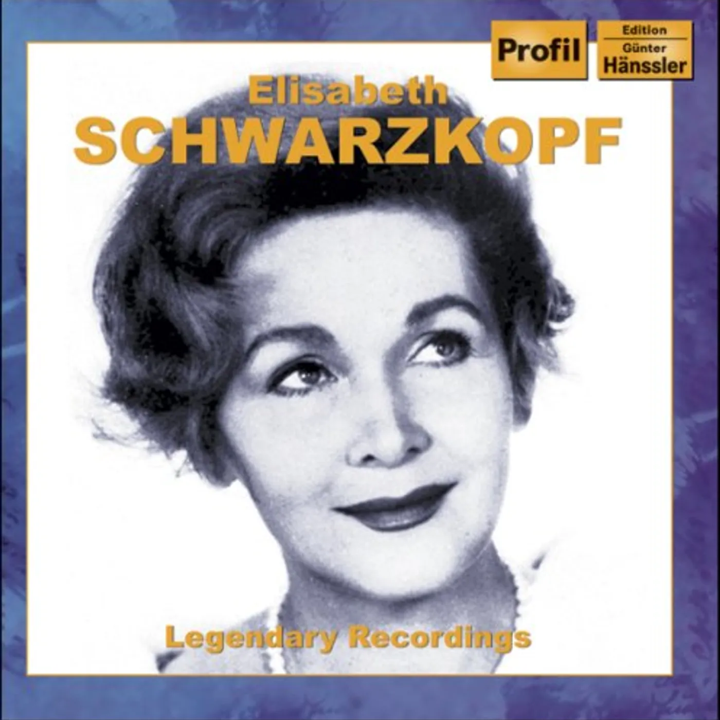 Elisabeth Schwarzkopf LEGENDARY RECORDINGS CD